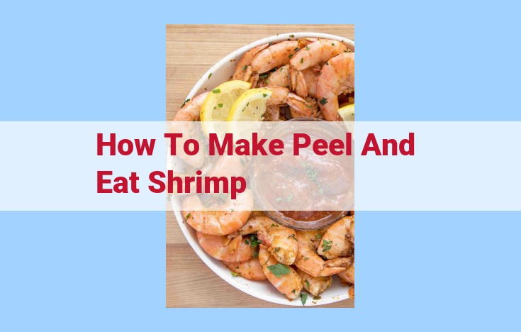 how to make peel and eat shrimp