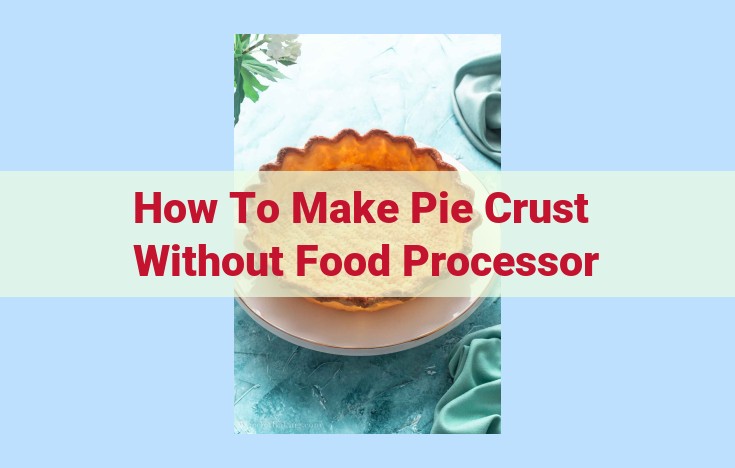 how to make pie crust without food processor