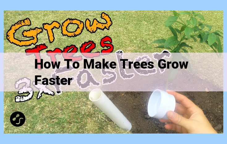 how to make trees grow faster