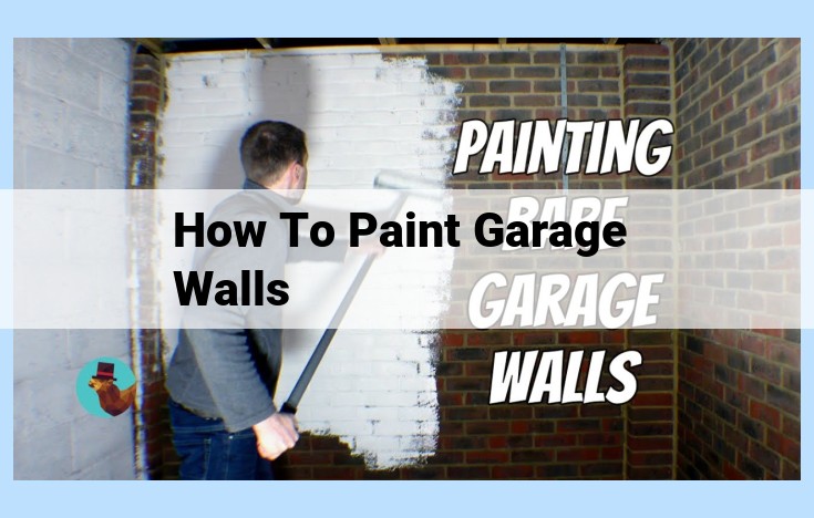 how to paint garage walls