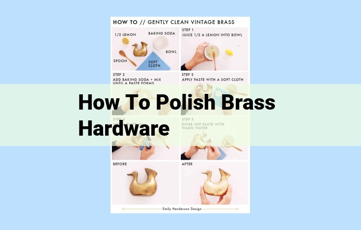 how to polish brass hardware