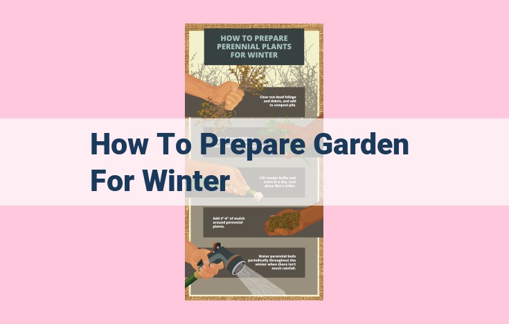 how to prepare garden for winter