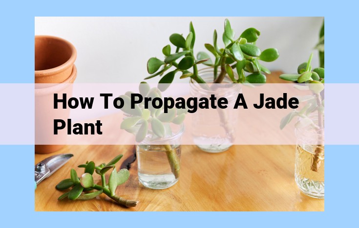 how to propagate a jade plant