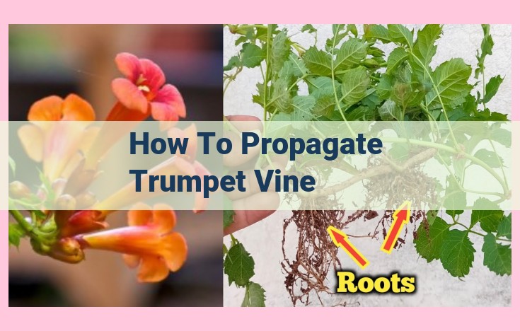 how to propagate trumpet vine