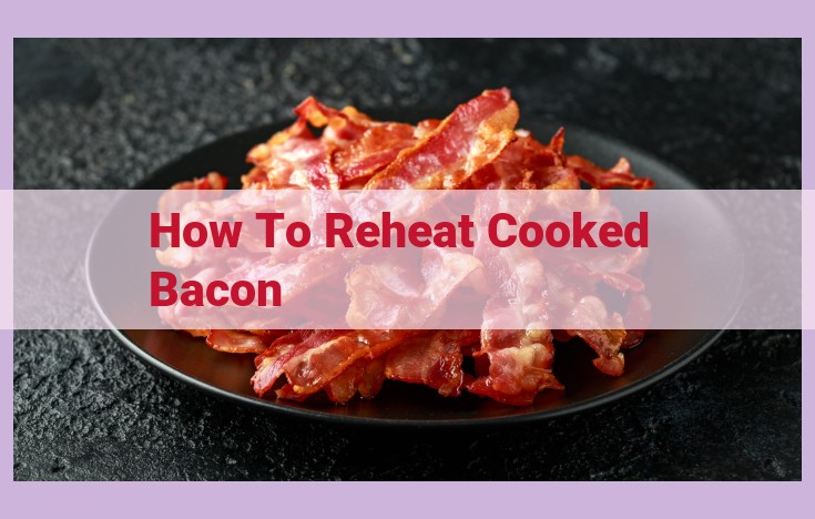 how to reheat cooked bacon