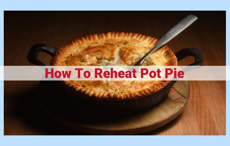 how to reheat pot pie