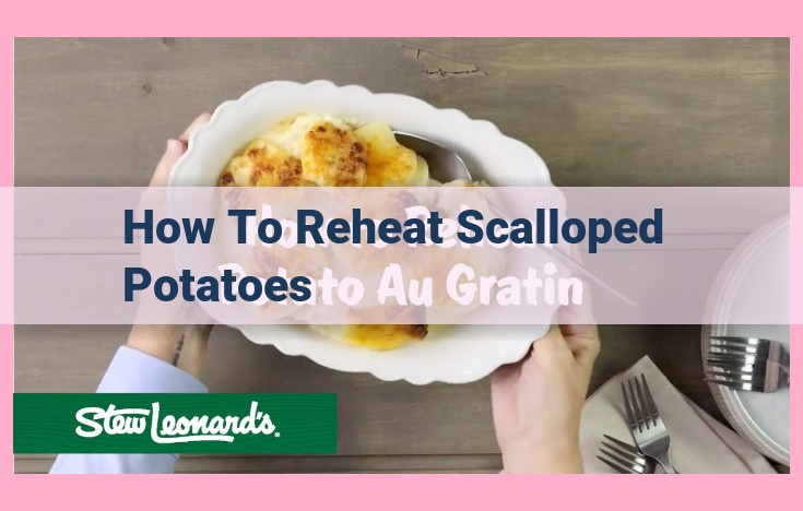 how to reheat scalloped potatoes