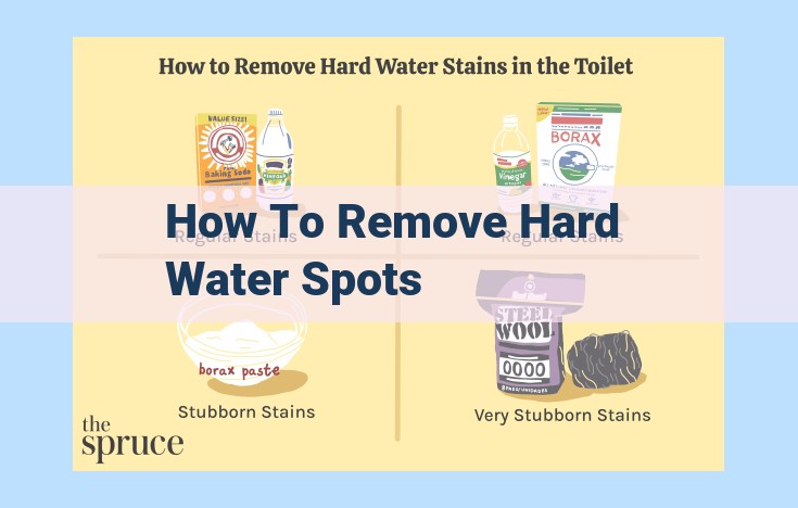 how to remove hard water spots