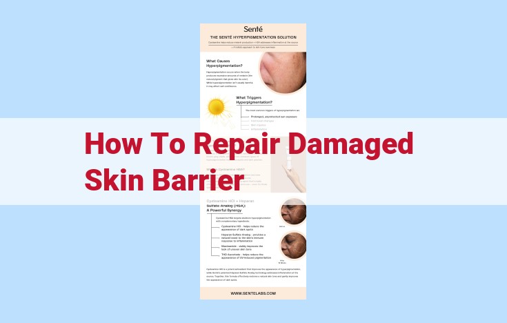 how to repair damaged skin barrier