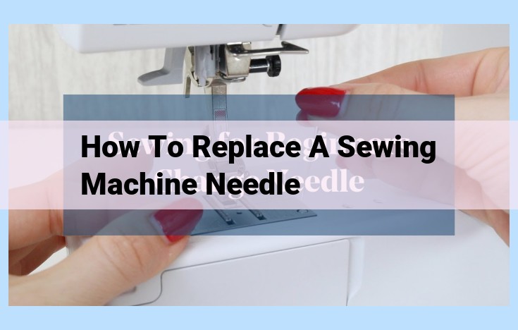 how to replace a sewing machine needle