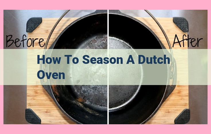 how to season a dutch oven