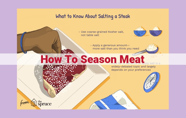 how to season meat