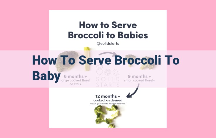 how to serve broccoli to baby