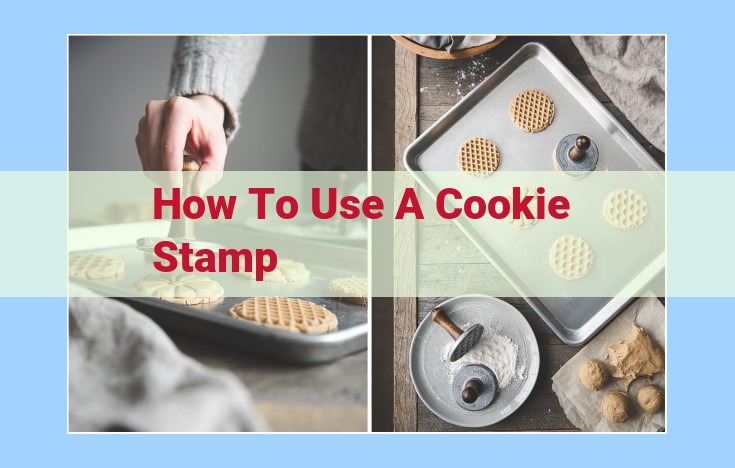 how to use a cookie stamp