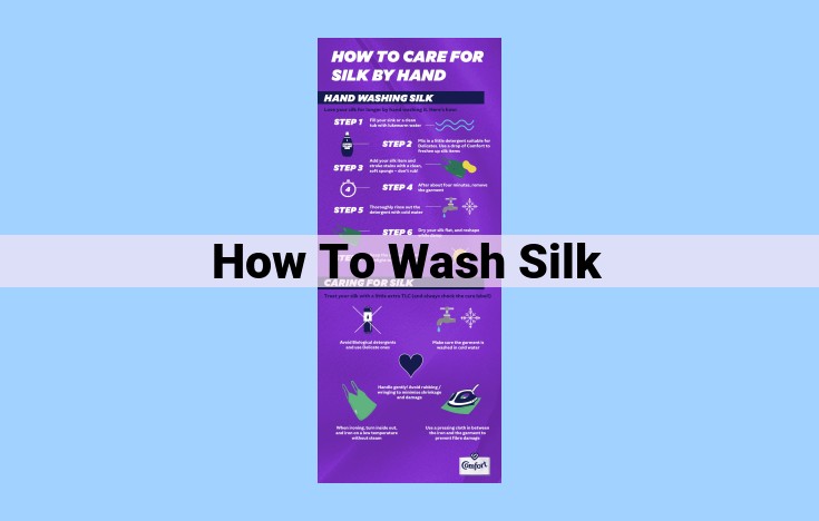 how to wash silk