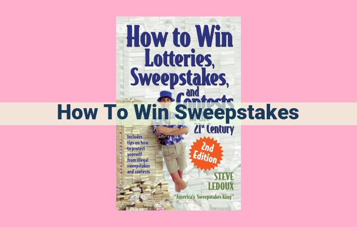 how to win sweepstakes