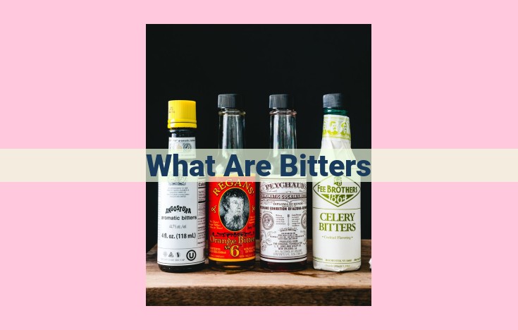 what are bitters