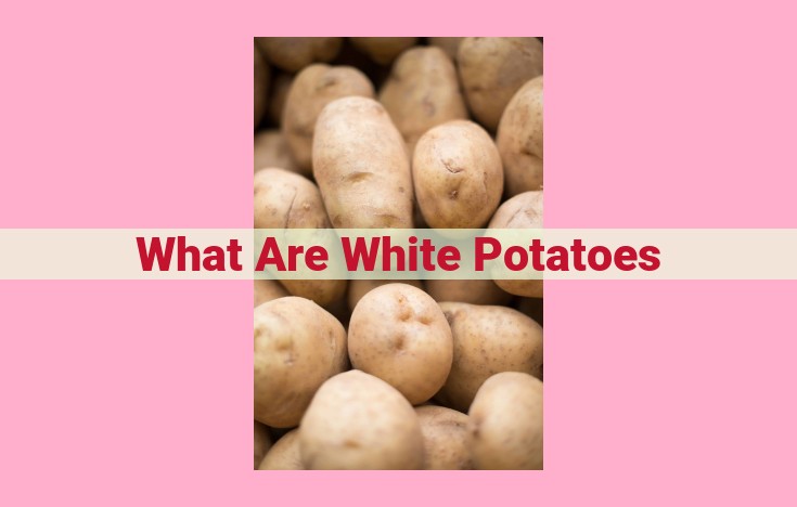 what are white potatoes