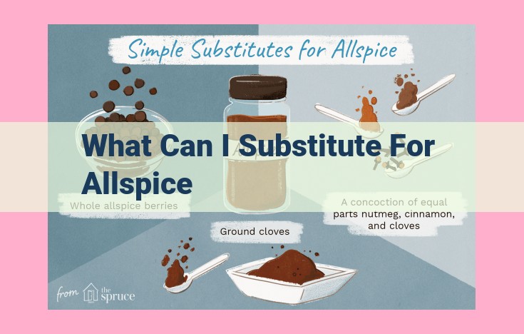 what can i substitute for allspice