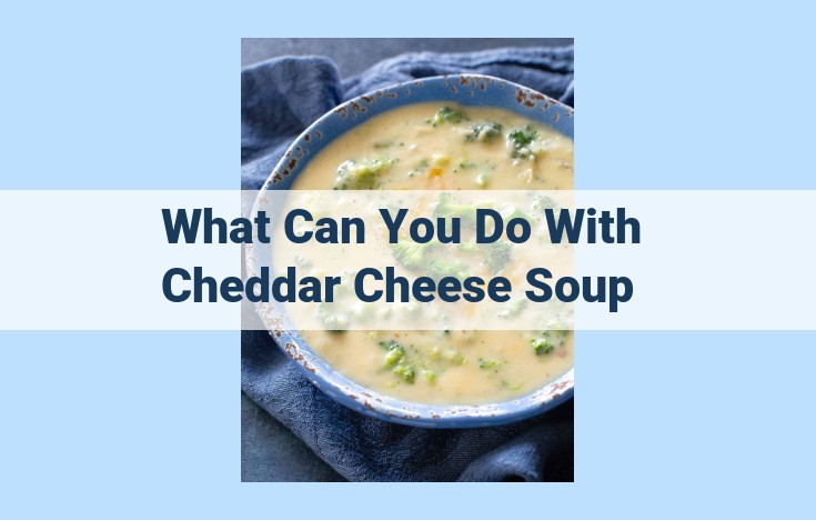 what can you do with cheddar cheese soup