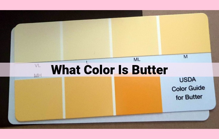 what color is butter