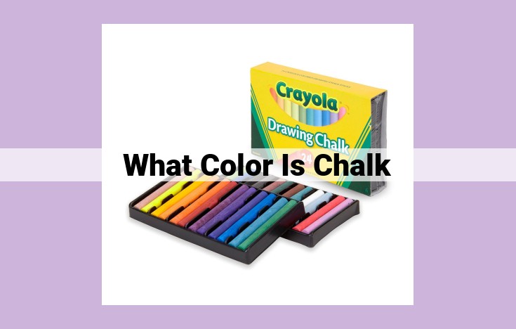 what color is chalk