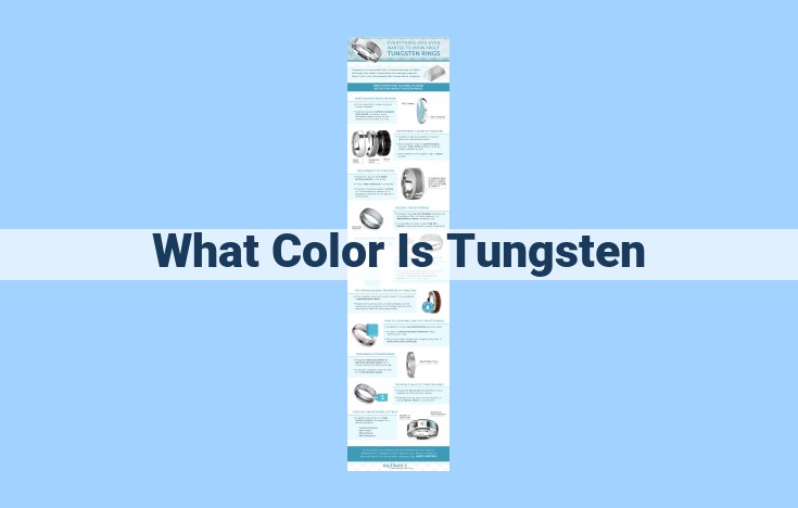 what color is tungsten