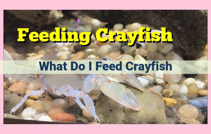 what do i feed crayfish