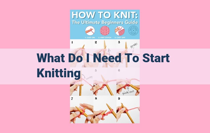 what do i need to start knitting