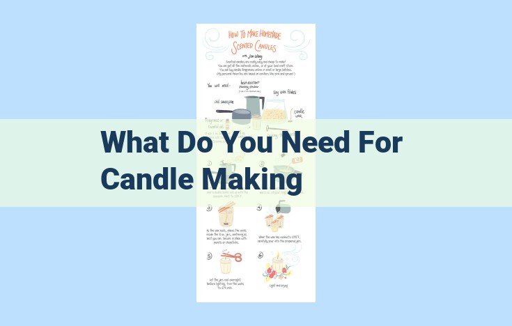 what do you need for candle making