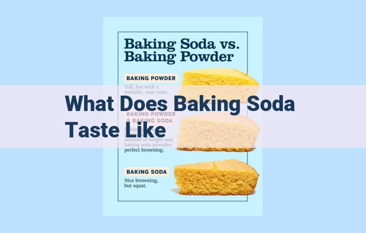 what does baking soda taste like