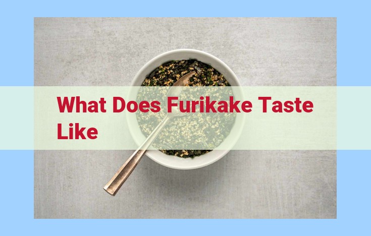 what does furikake taste like