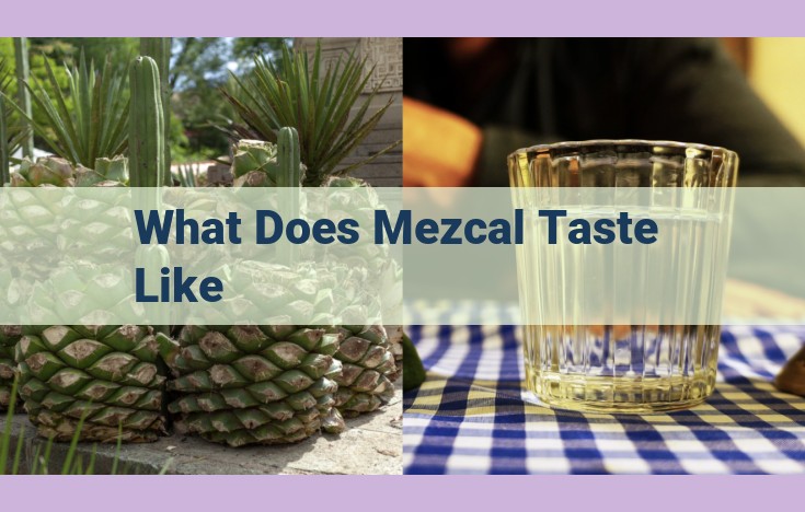 what does mezcal taste like