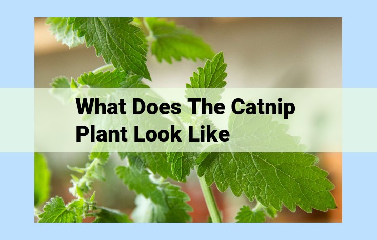 what does the catnip plant look like