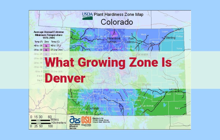 what growing zone is denver