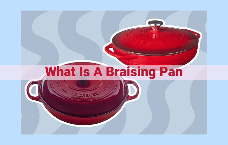 what is a braising pan