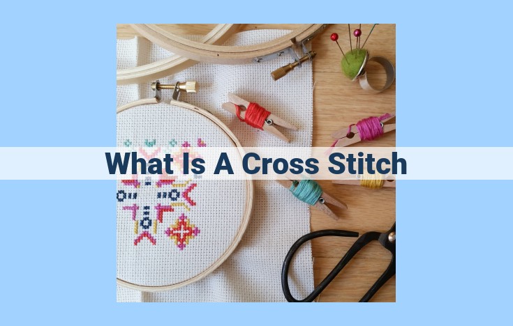 what is a cross stitch