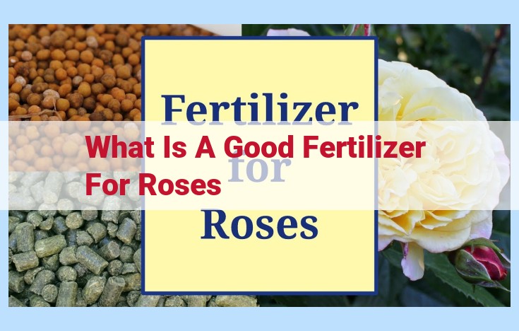 what is a good fertilizer for roses