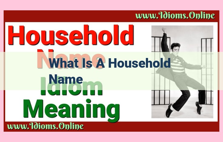 what is a household name