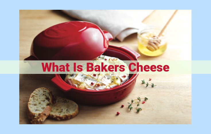 what is bakers cheese