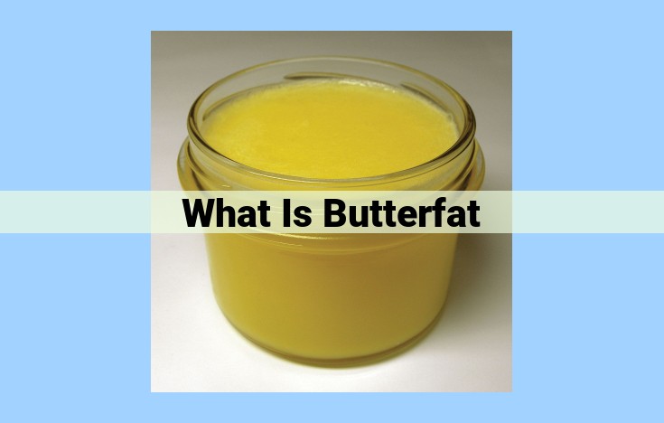 what is butterfat