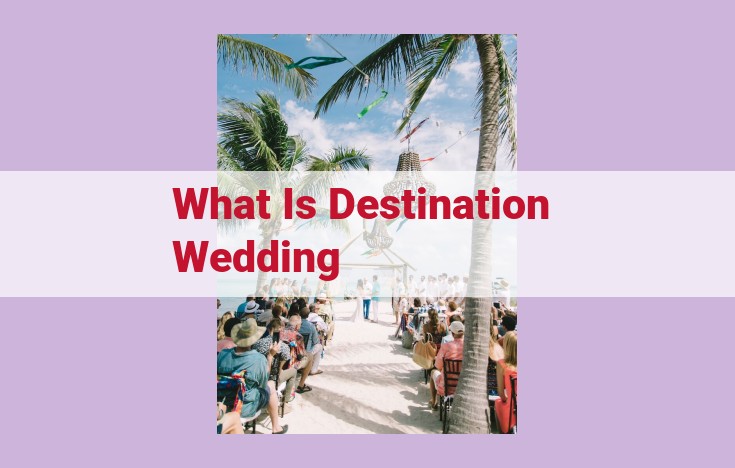 what is destination wedding