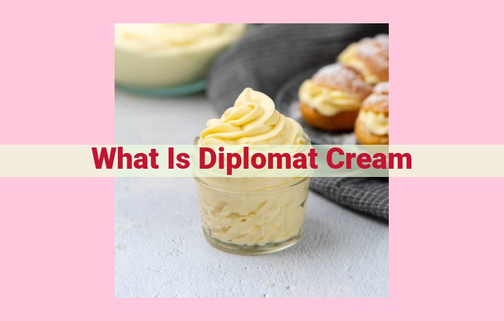 what is diplomat cream