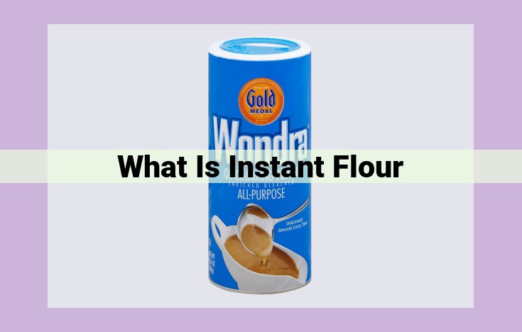 what is instant flour