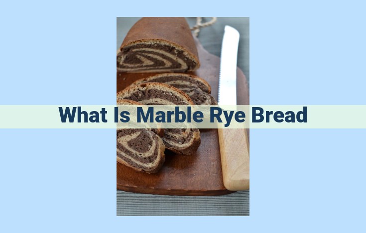 what is marble rye bread