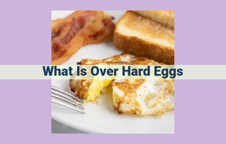 what is over hard eggs