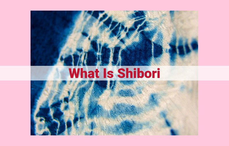 what is shibori