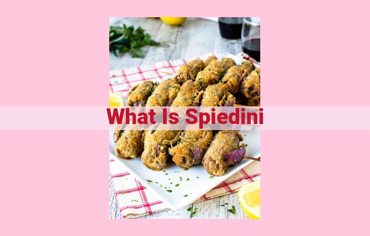 what is spiedini