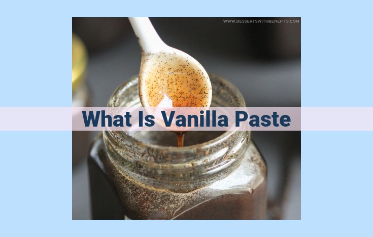 what is vanilla paste