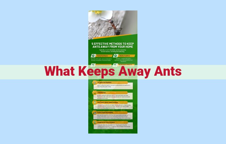 what keeps away ants